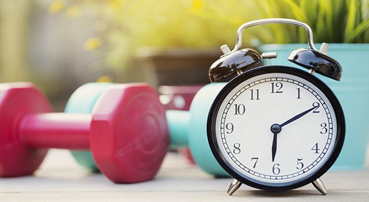 بهترین زمان از روز برای ورزش