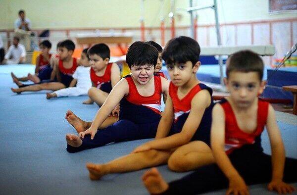 کلاس ژیمناستیک پسران تا ۹ سال مجموعه ورزشی طرشت