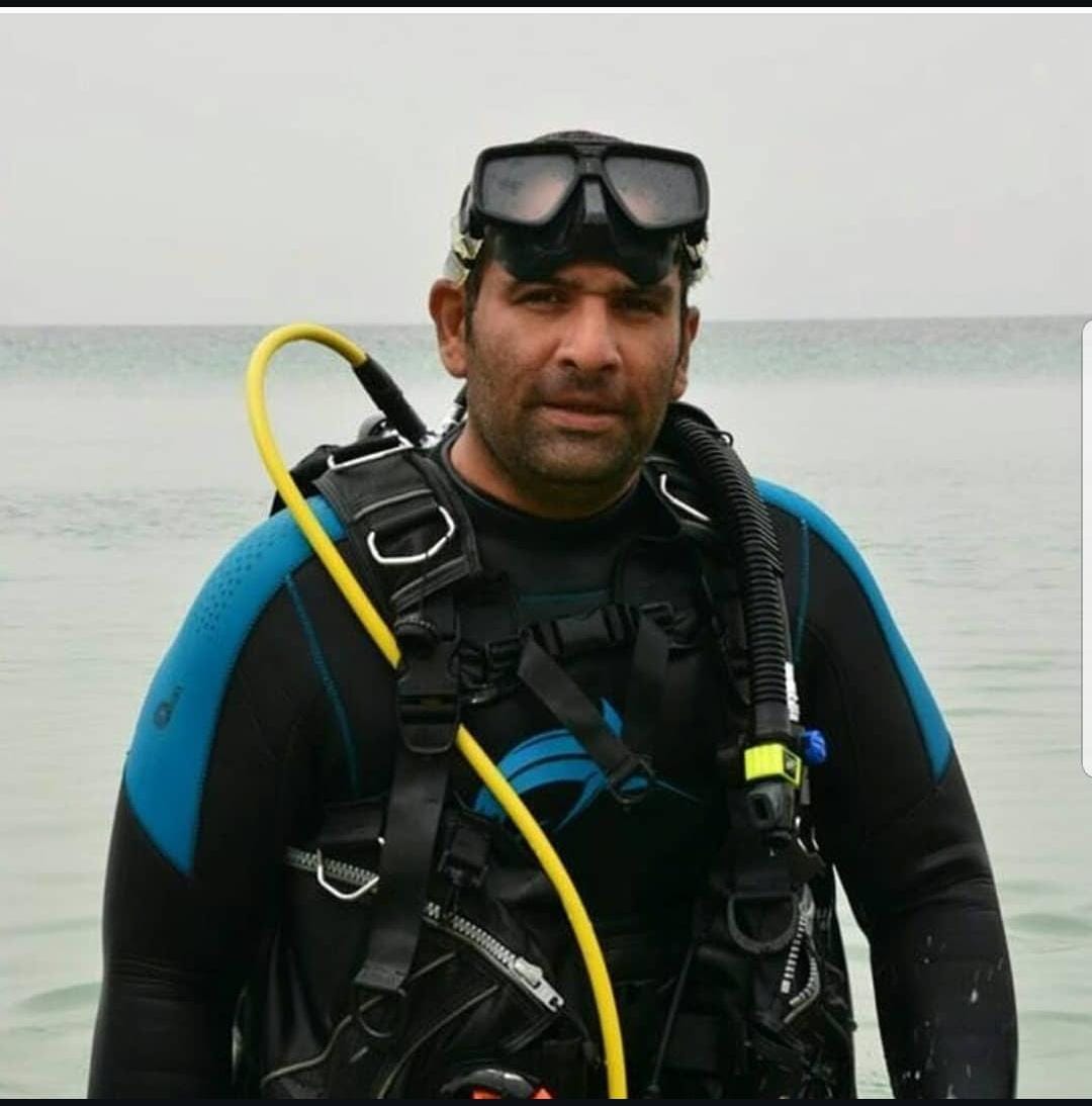 حمیدرضا خواجه پور مربی غواصی