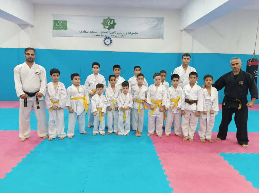 میثم خضرایی مربی کاراته